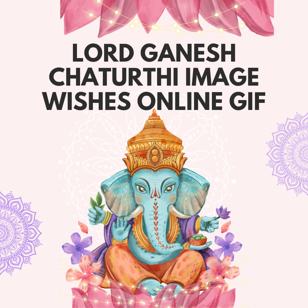 Happy Ganesh Chaturthi Wish Card Card